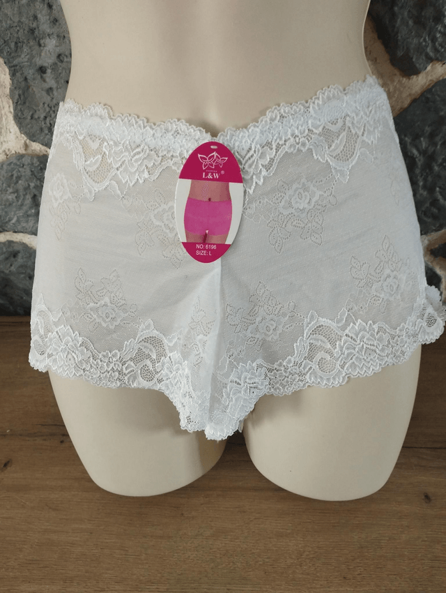 Shorty blanc 6196