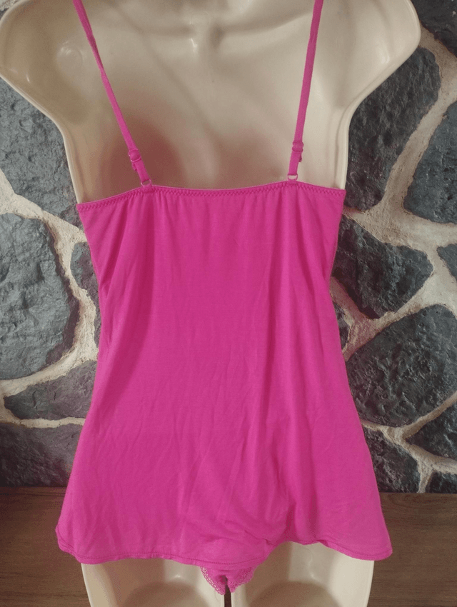 Ensemble caraco shorty rose