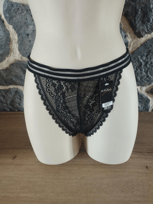 Ensemble triangle sans armatures ni rembourrage noir 