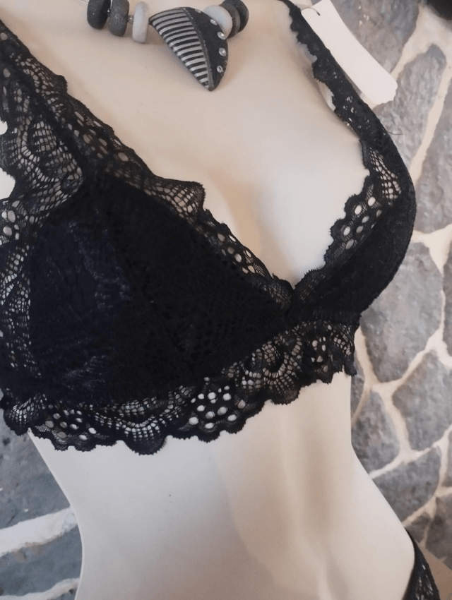 Ensemble sans armatures ni rembourrage noir 182031