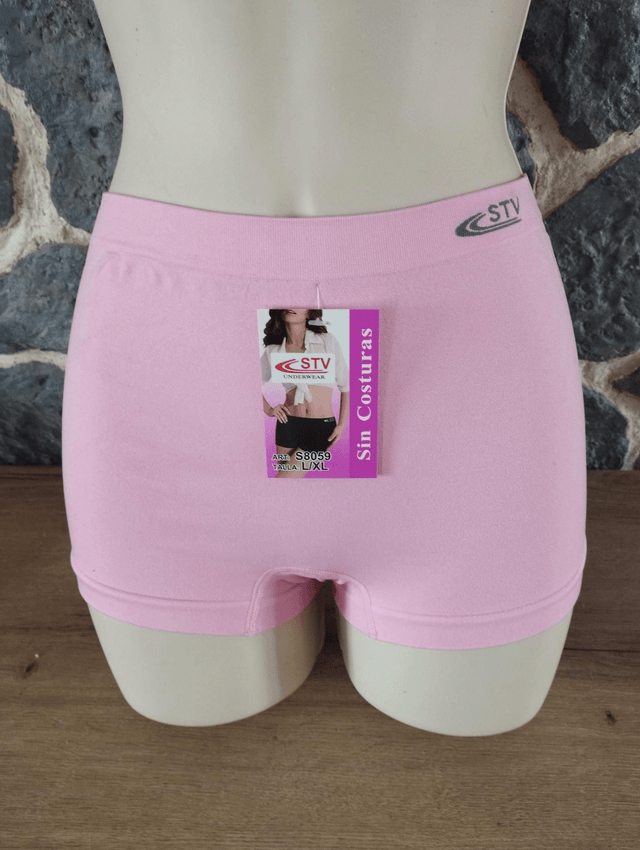 Shorty rose S8059 taille L