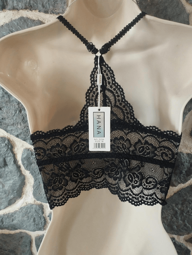 Brassière noire dos original 