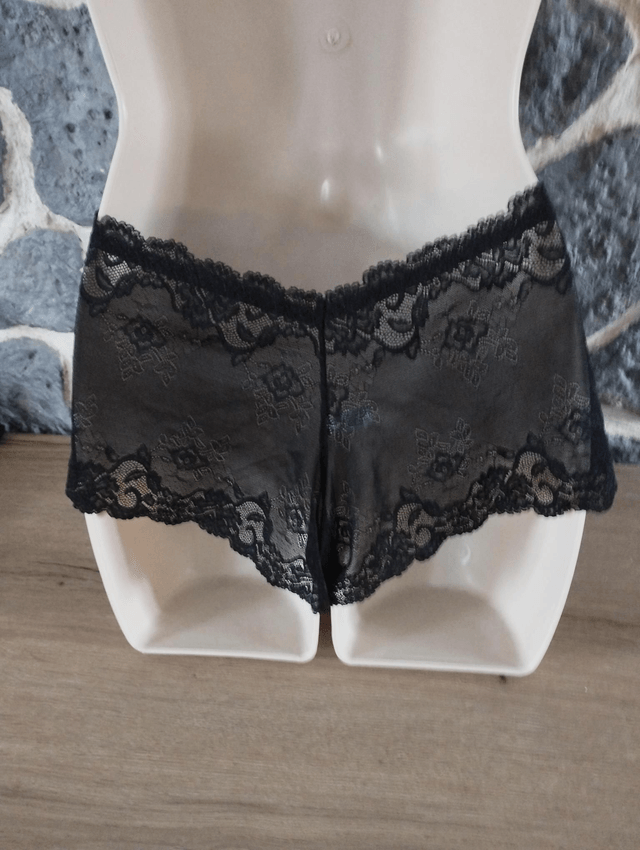 Shorty noir taille L