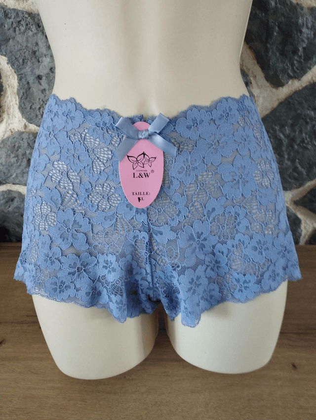 shorty bleu 6374