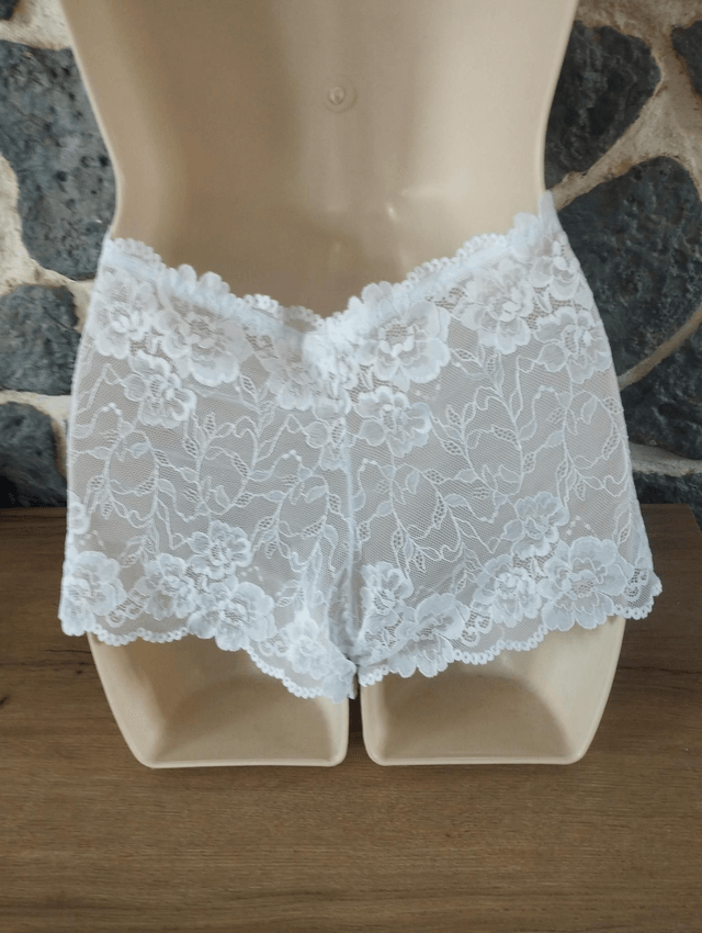 Shorty blanc 6379F