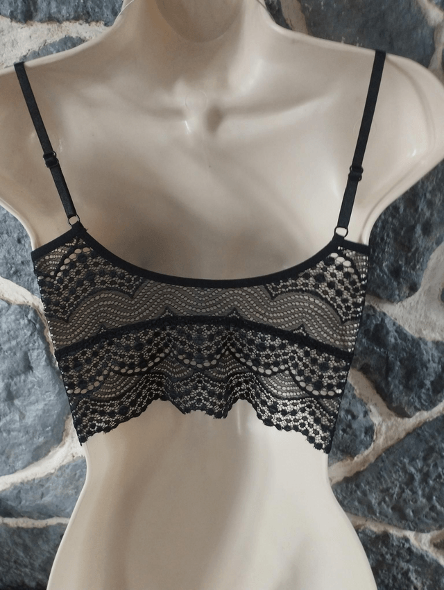 Brassière noire S/M. 