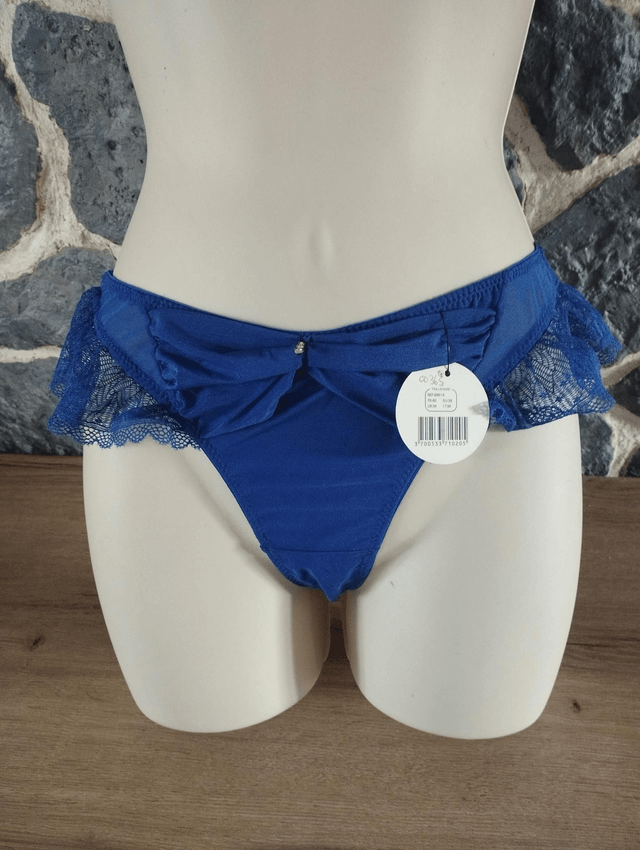 Ensemble Bonnet C avec armatures et léger rembourrage bleu royal