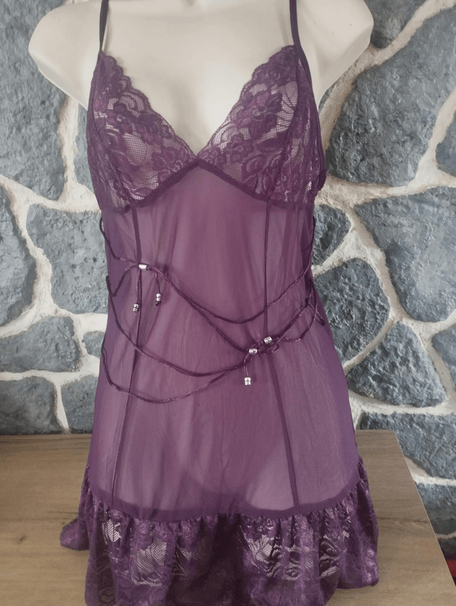 Nuisette violette taille L/XL