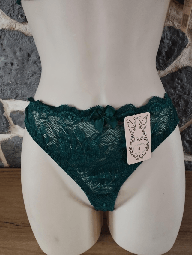 Ensemble vert sans rembourrage avec armatures