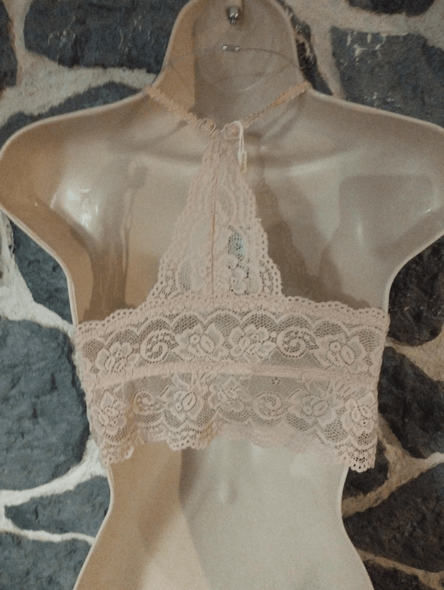 Brassière rose dos original taille M