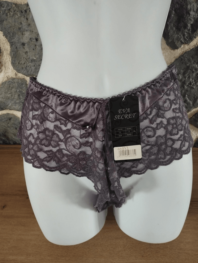 Ensemble bonnet B gris taupe sans rembourrage avec armatures