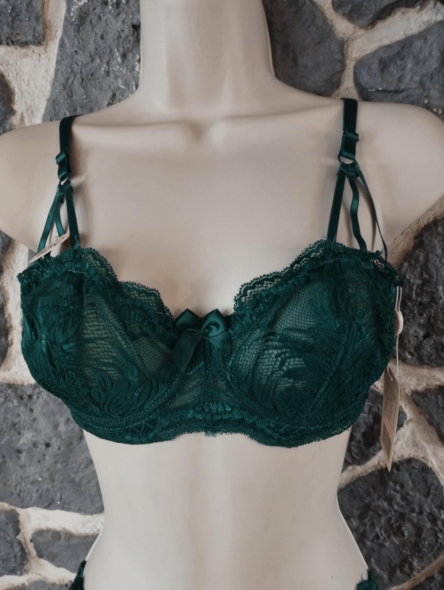 Ensemble vert sans rembourrage avec armatures