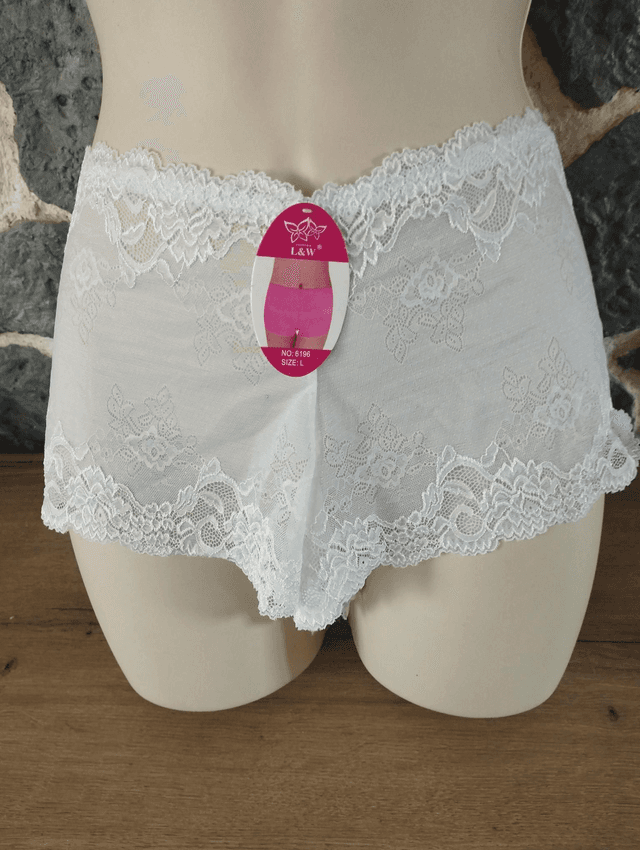 Shorty blanc 6196