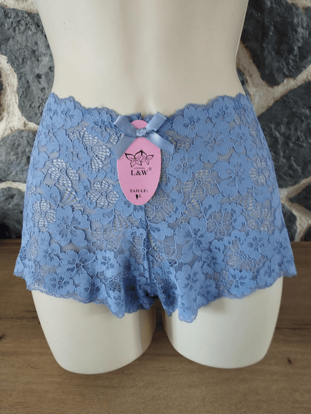 shorty bleu 6374