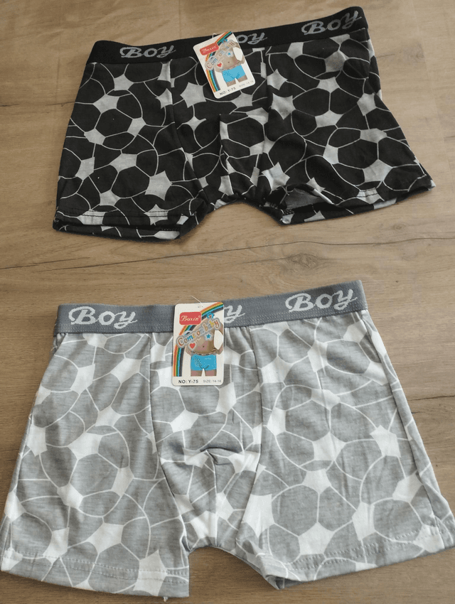 Lot de deux boxers garçons 14/16 ans