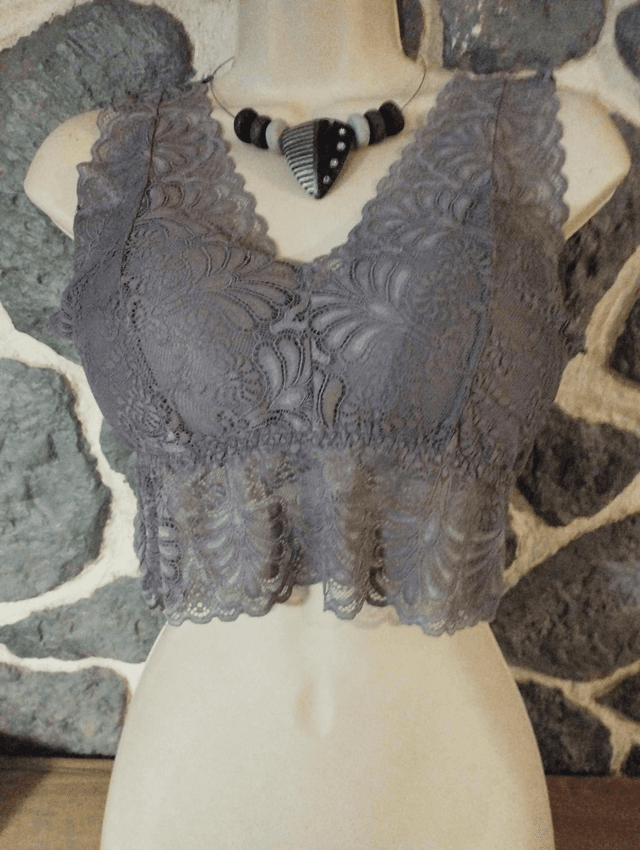 Brassière parme grande taille XXL